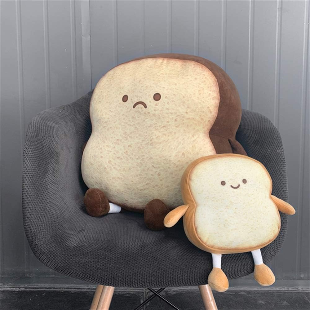 custom Toast Bread Pillow Funny Food Plush Toy Pillows Small Cute Stuffed Plush Toast Sofa Pillow