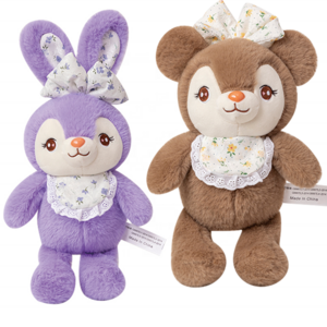 Cute Lina Bell Stuffed Doll Creative Stuffed & Plush Toy Animal Bear and Rabbit Plush Toys