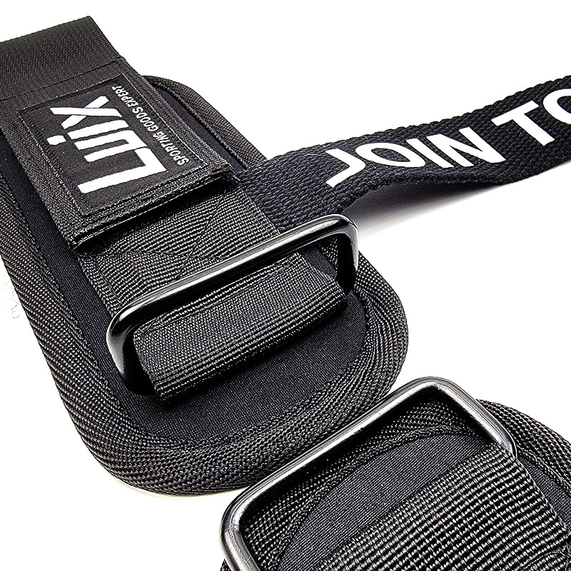 custom logo Weight Lifting Straps/Gym Lifting Belt/Weight Lifting Wrist Straps for sport protect