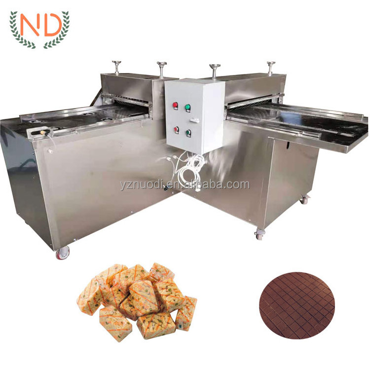 mooncake caramel treats dicing machine candy praline taffy block cuber mung bean cake dice cutting machine