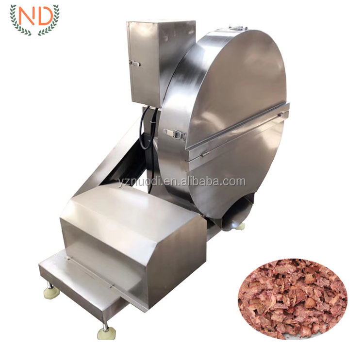 automatic frozen meat slicing shredding machine freeze meat breaker shaver cutter machine