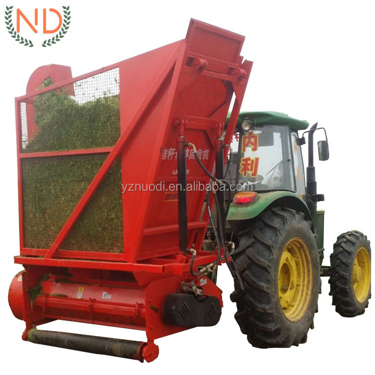 tractor mounted corn stalk harvester wheat straw forage grass harvesting chopper collecting machine