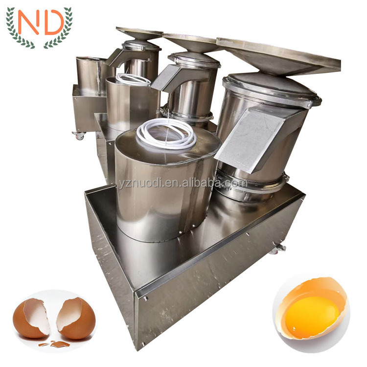 popular egg shell breaking machine egg knocker separating machine egg shell crusher machine