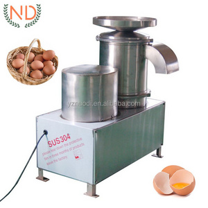 popular egg shell breaking machine egg knocker separating machine egg shell crusher machine