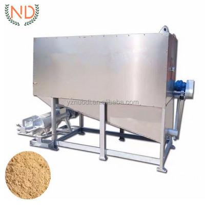 Cylinder pig manure solid liquid separator chicken manure drum dryer cow dung manure dewatering machine