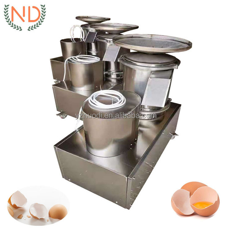 popular egg shell breaking machine egg knocker separating machine egg shell crusher machine