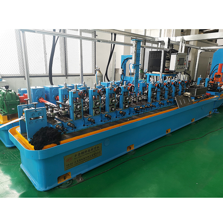 precise ss tube mill pipe making machine erw stainless steel pipe tube mill line