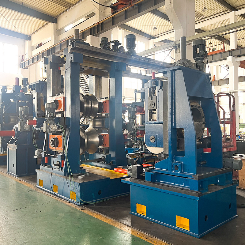 Automatic Weld Tube Mill Round Square Pipe Roll Forming Machine Tube Making Machine