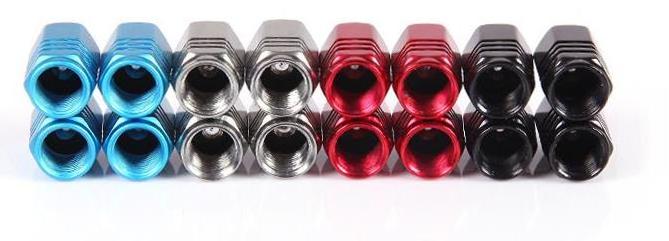 universal Tire Valve Caps Antirust Copper Core Air Caps Cover, Cool Valve Stem Caps for Cars, SUVs, Bike, Trucks and Motorcycles