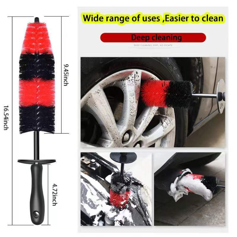 Interior and Exterior equipment Car Wash Cleaning Tool Kit 18 car details Clean waterproof gloves Tire clearance