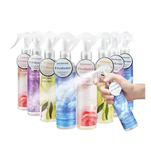 Custom 250ml Air Fresher Spray For Car And Home Heavy Duty Long Lasting Odor Eliminator For Strong Odor With 8 Fragrances