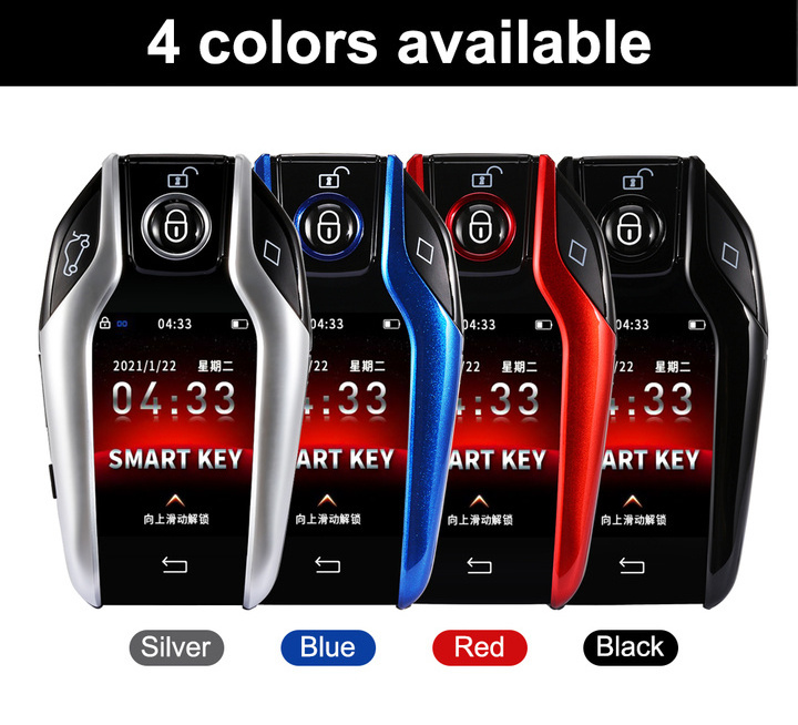 Universal Modified Remote LCD Smart Key For BMW For Audi For All Vehicles Smart LCD Car Key