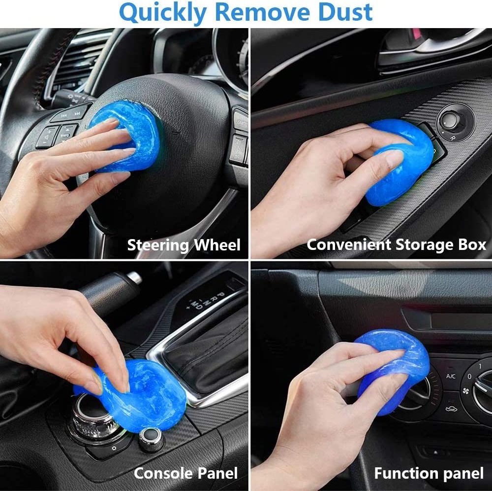 Popular super cleaning gel for car detailing putty magic cleaning glue car interior cleaner for car and household  accessories