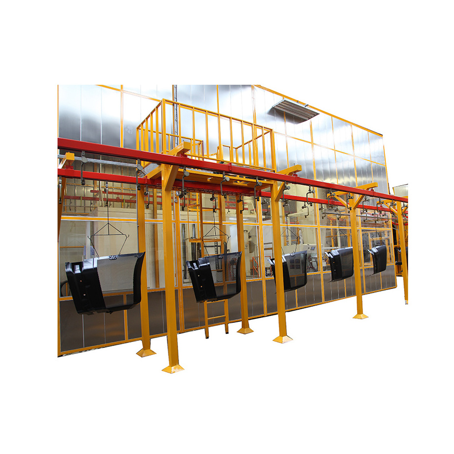 full automatic powder coating line metal powder coating plant