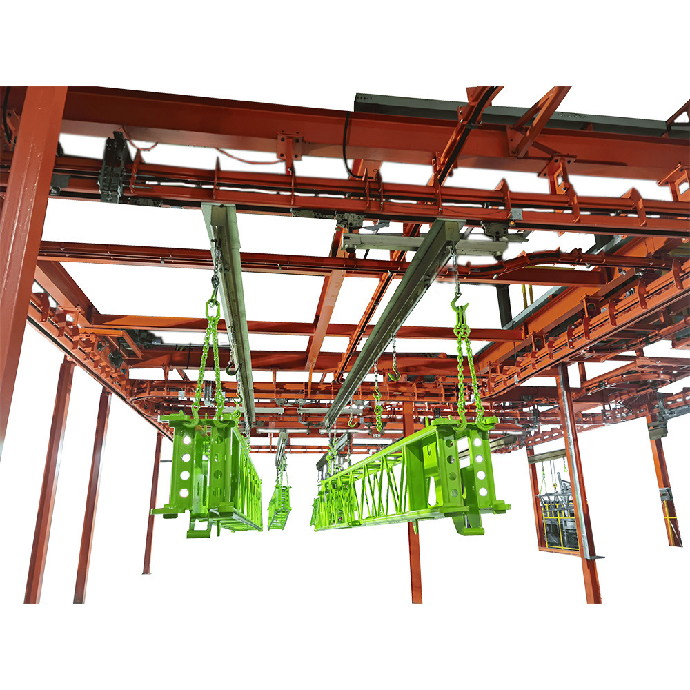 Customized Automatic Electrostatic Metal Coating Powder Coating Production Line Liquid Painting Line