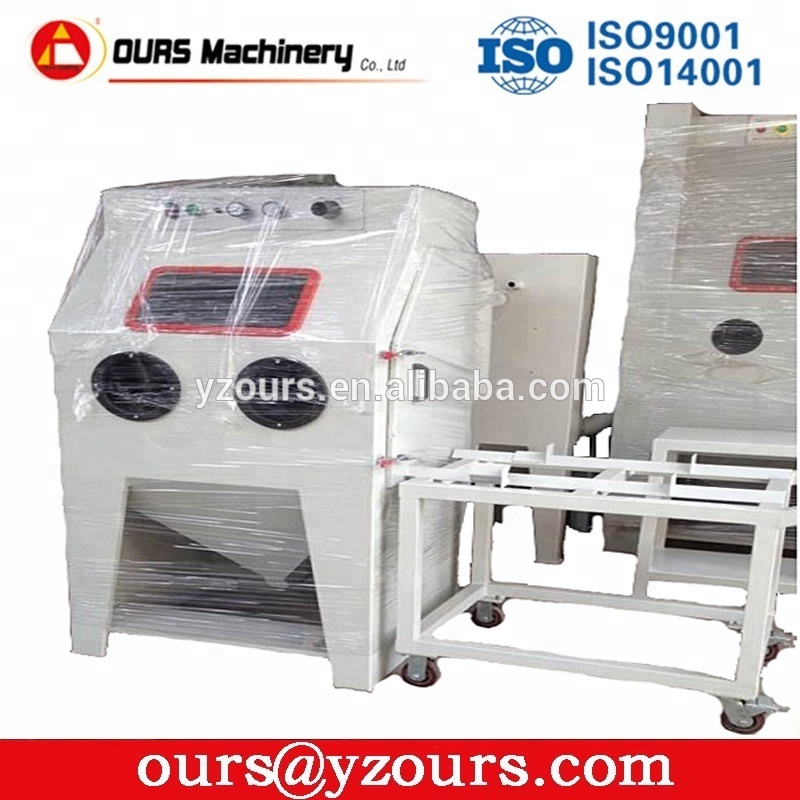 dustless sand blasting machine and sand spray gun