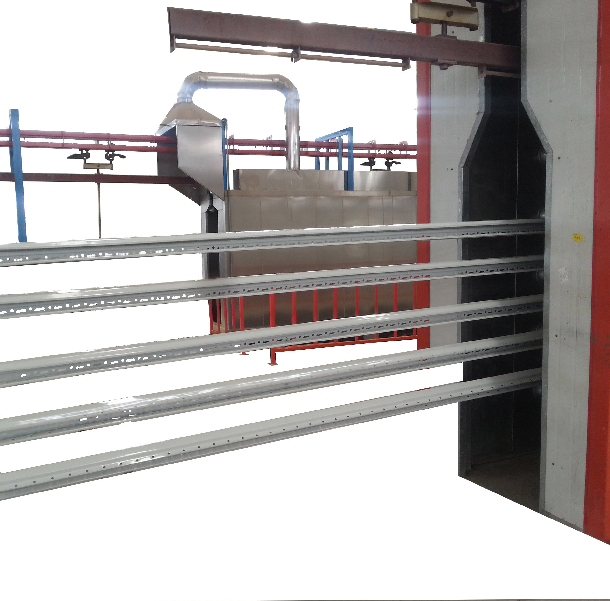 full automatic powder coating line metal powder coating plant