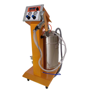 Metal Painting Equipment Optifix Fixation Electrostatic Powder Coating Machine With Gun Automatic Metal Coating Machinery