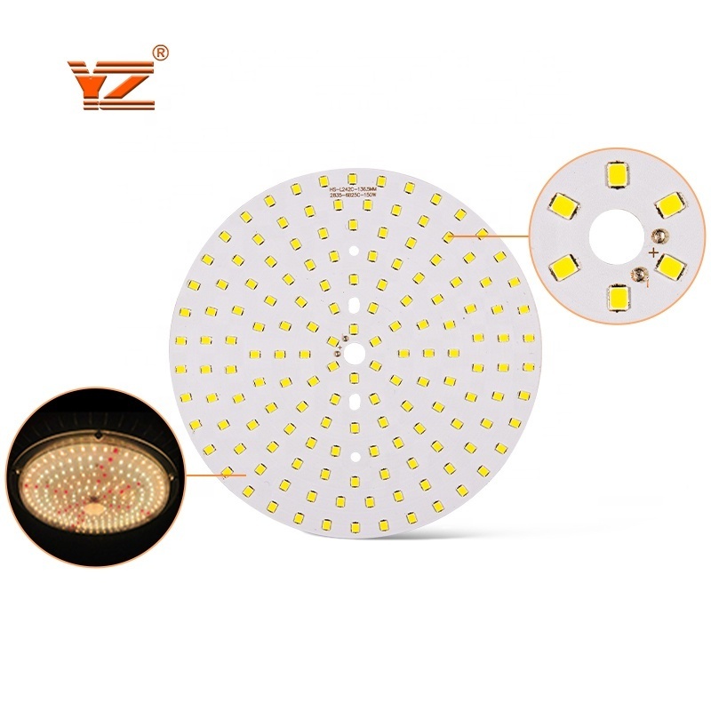 Custom DC12V 24V  led ring light pcb 2835 5730 3030 4014 round circuit board pcb module 94v0 led pcb board