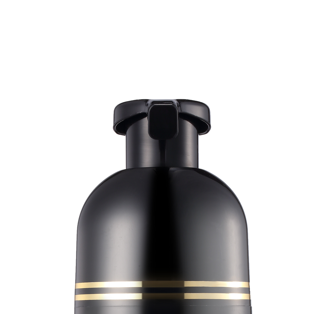 Factory wholesale price customized production ammonia and ppd free black hair color shampoo