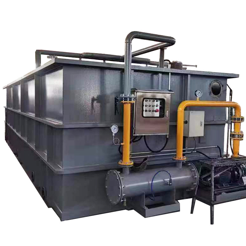 Horizontal type dissolved air flotation machine daf dissolved air flotation system