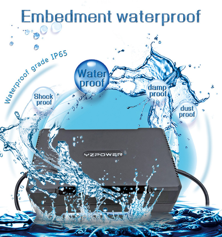 YZPOWER Intelligent waterproof high efficiency of 14.6v20a lifepo4 battery charger