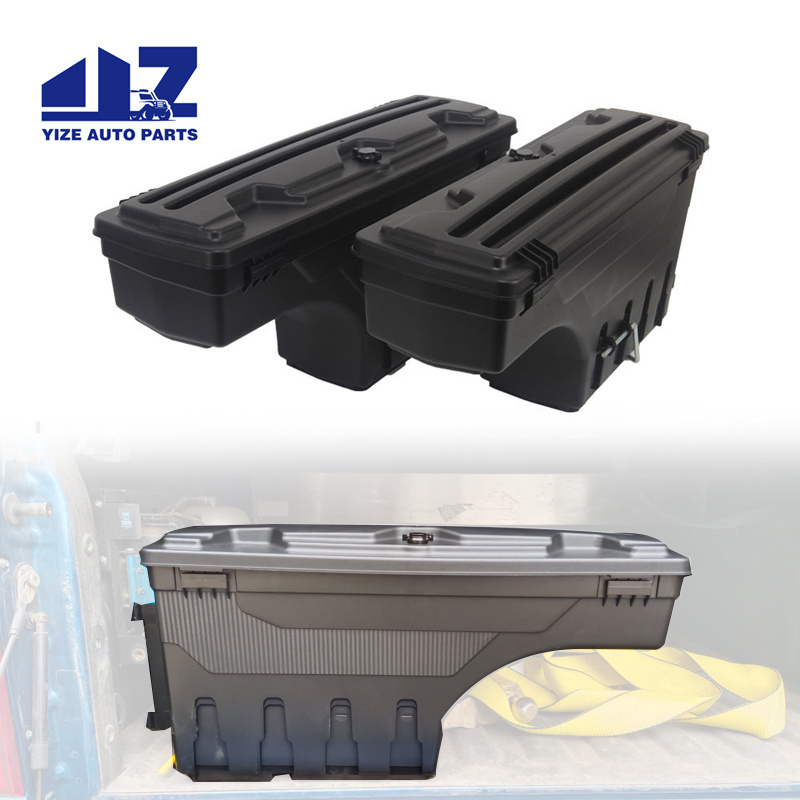 For Jeep Gladiator JT Truck Accessories Truck Toolbox Swing Case Truck Bed Storage Box