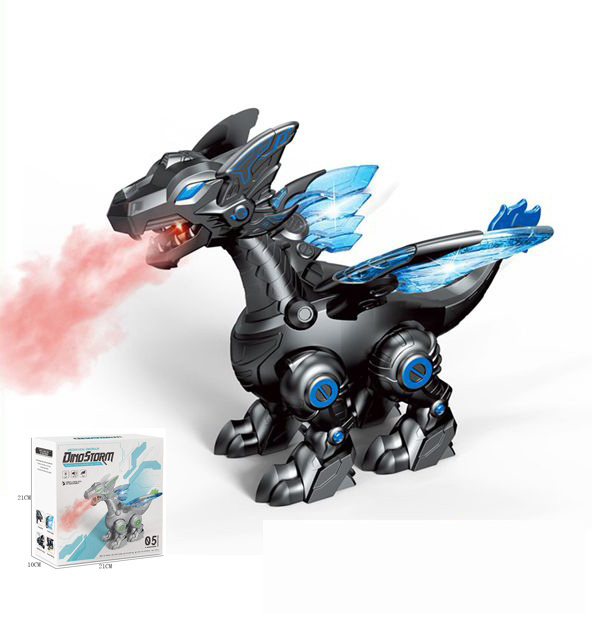 Wholesale walking light flying dragon children toy animal plastic electric dinosaur toy