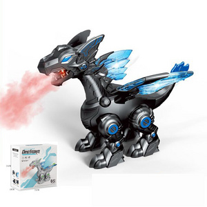 Wholesale walking light flying dragon children toy animal plastic electric dinosaur toy