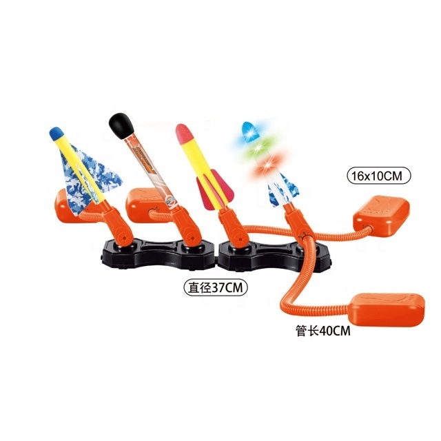 2023 Hot selling foam rocket launcher for kids rocket foam launcher rocket toys