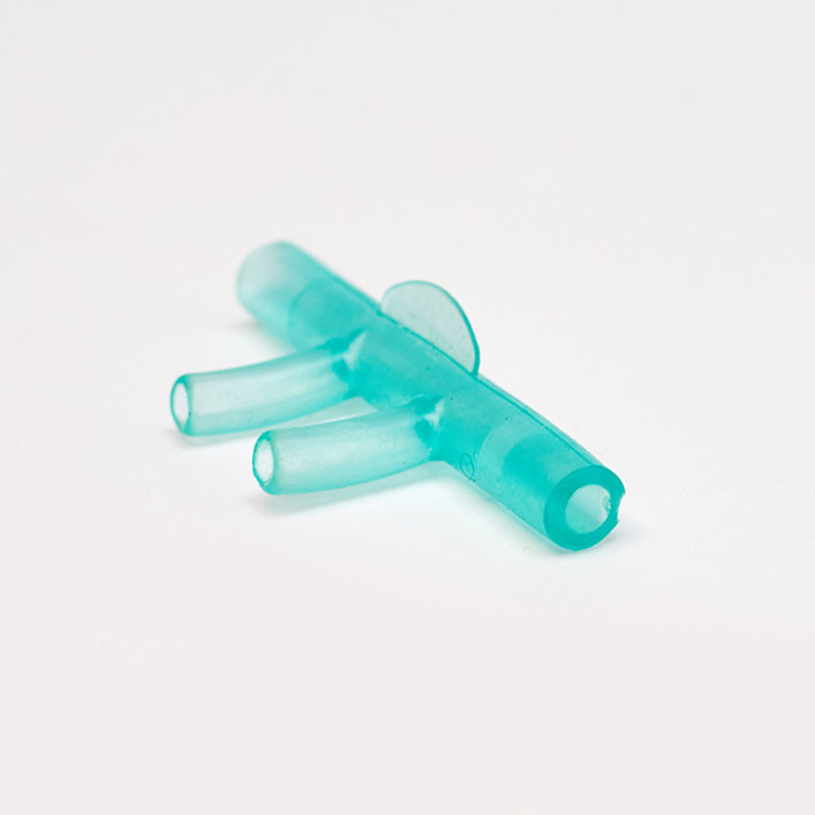 Medical Double-hole nasal cannula tube connector