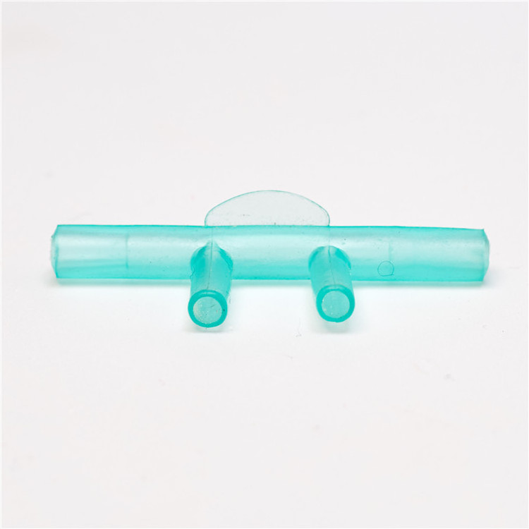 Medical Double-hole nasal cannula tube connector