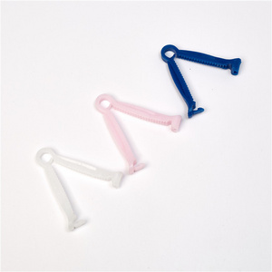 Disposable medical infant sterile plastic umbilical cord clamp