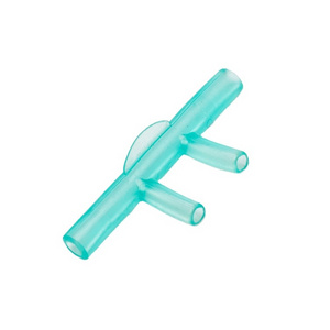 Medical Double-hole nasal cannula tube connector