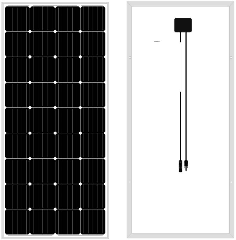 paneles solares 150W 155W 160W 165W 170W 36 cells monocrystalline solar energy systems getting panel solar kit completo