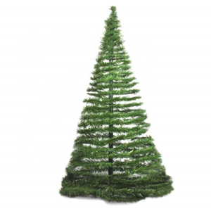 6FT Artificial Christmas Tree, Collapsible Pop Up Christmas Tree for Holiday Xmas Decorations, Home, Party, Office Decor