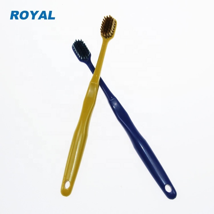 2024 hot selling Japan wide head plastic adult tooth brush high quality and pure color toothbrush ultra soft toothbrush