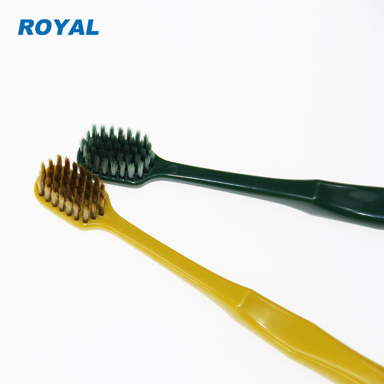 2024 hot selling Japan wide head plastic adult tooth brush high quality and pure color toothbrush ultra soft toothbrush