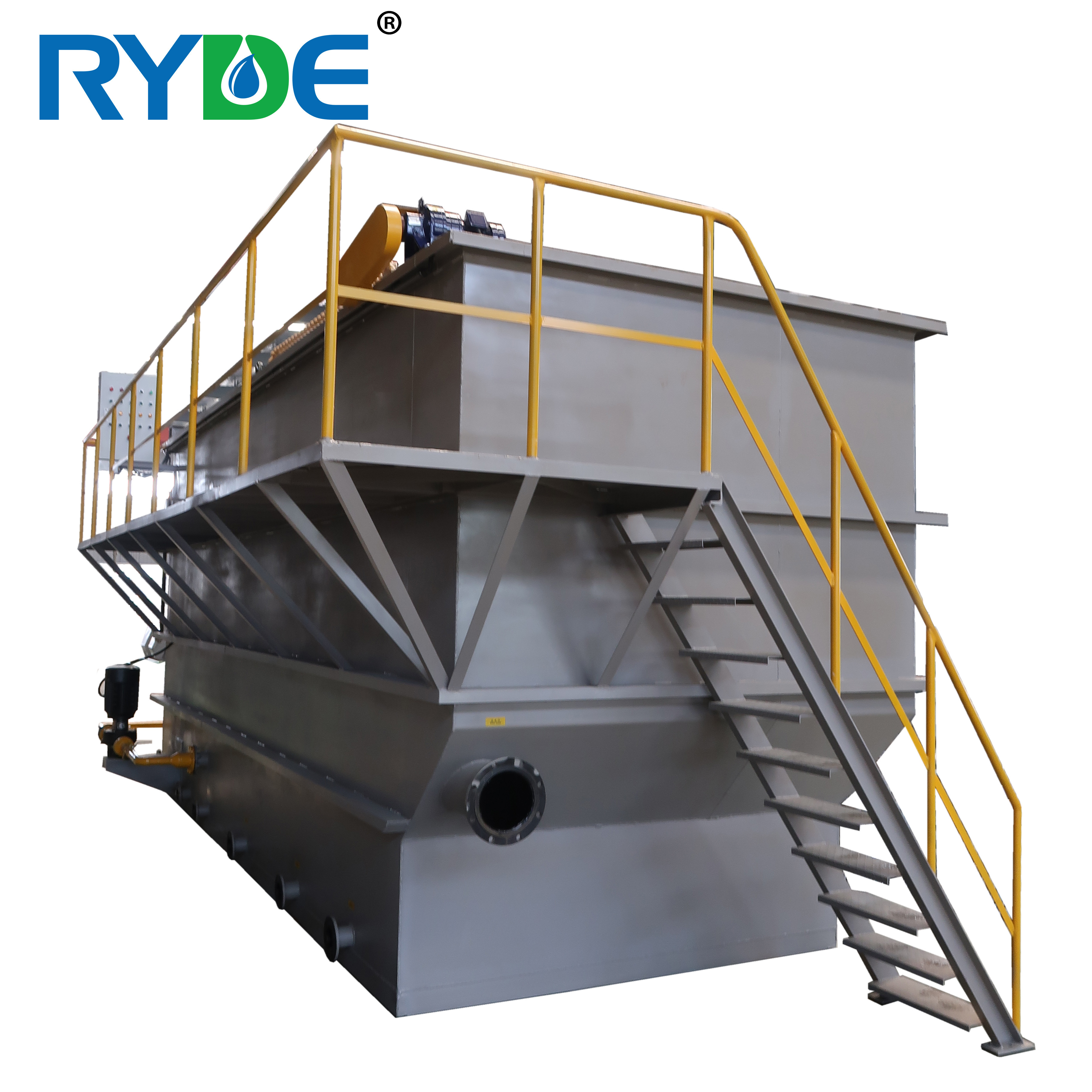 Stainless Steel DAF System Dissolved Air Flotation Machine For Municipal Water Treatment