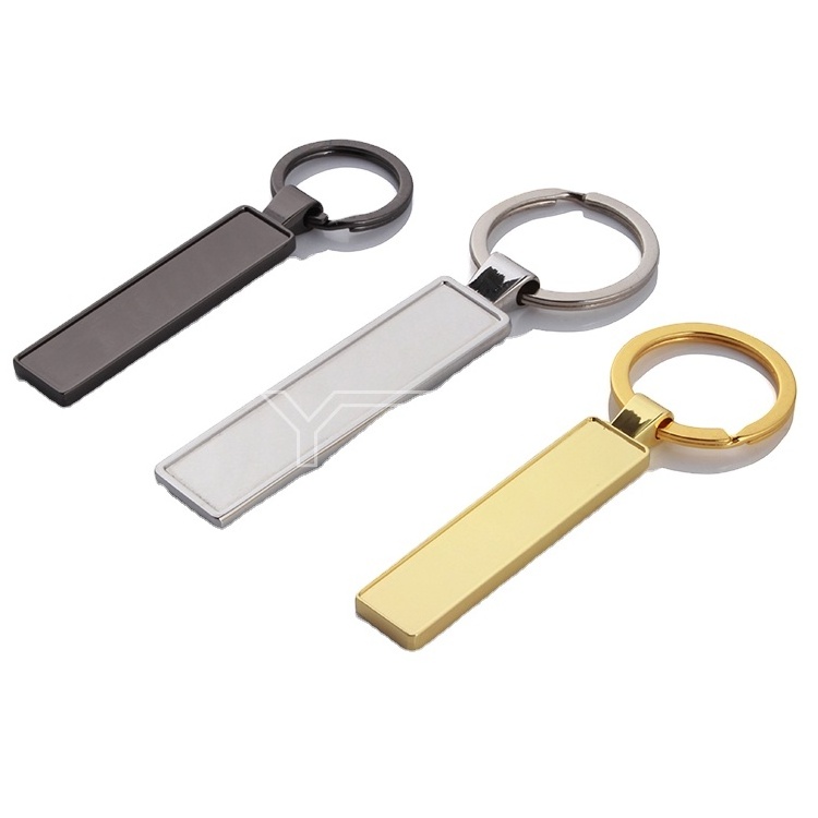 Best selling Europe car number keychain Plating nickel Blanked Zin Alloy Metal Keychain