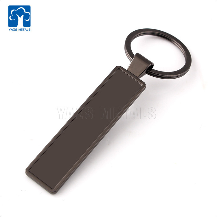 Best selling Europe car number keychain Plating nickel Blanked Zin Alloy Metal Keychain