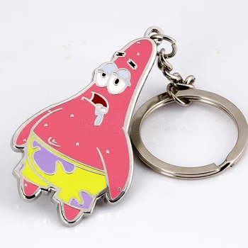 2024 Wholesale customized metal key ring metal hard and soft enamel car wallet key chains with Pendants