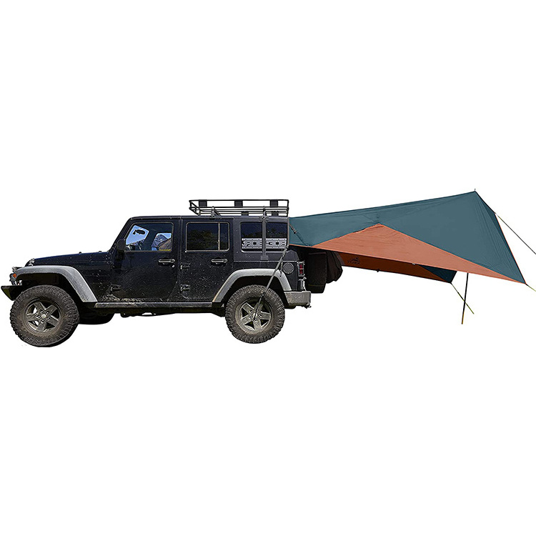 Waterproof  Awning Sun Shelter Portable Auto Canopy Camper Trailer Sun Shade  Outdoor SUV car tent