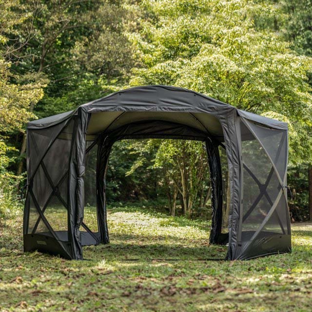 Custom Made Tent Popular Camping Shelter tent for sale  Screen House hexagonal tent Mesh Net Wall