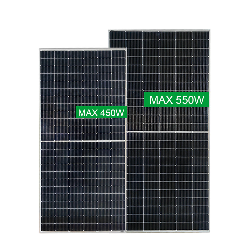 Monocrystalline silicon solar power panel 410W 450W 500W 530W 550W household photovoltaic module 450W panel  outdoor solar panel