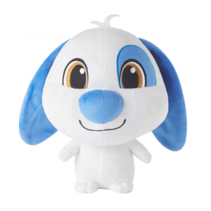 OEM soft cute dog with big head plush toys/Stuffed Plush cartoon embroidered  creative children's gift White dog doll