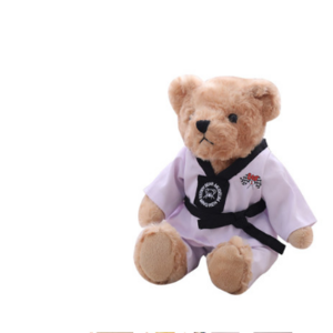 factory direct Customized plush classic taekwondo teddy bear for promotion/2020 Hotsalewholesale white taekwondo teddy bear toy