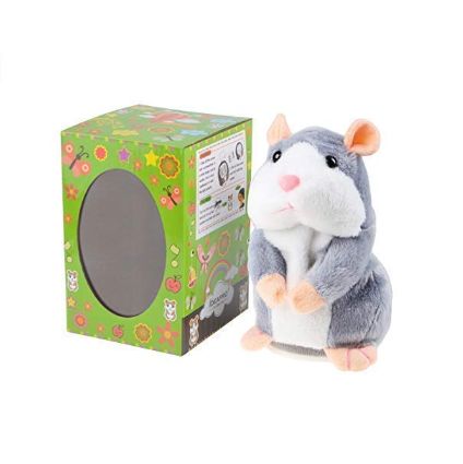 Free sample plush stuffed repeat hamster toy /high quality plush voice mouse toy for kids play/stuffed plush talk hamster toy