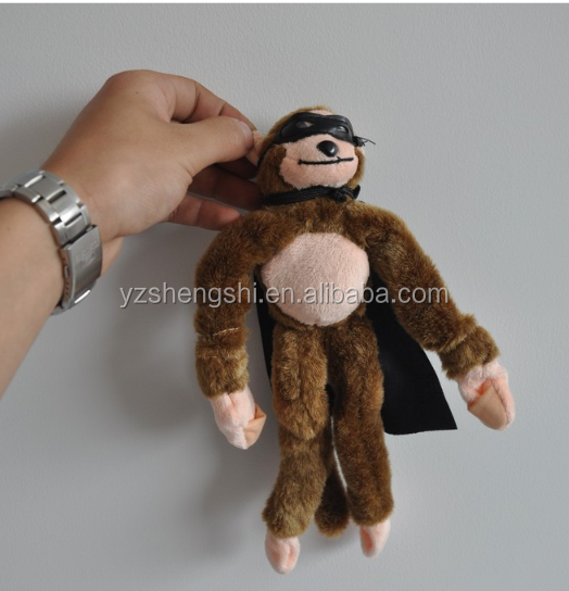 Wholesale cheap cute pig slingshot flying screaming monkey bird chicken plush toy fashion soft stuffed plush monkey