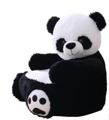 free sample plush panda animal sofa bed/funny fluffy plush stuffed  panda bear sofa for kids gift rest nap and read books